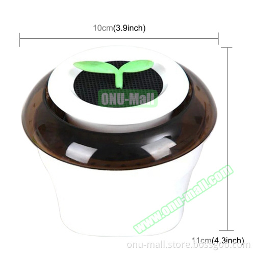 Car Auto Potted Plant Shape Cigarette Lighter Air Purifier Freshener Air Cleaner